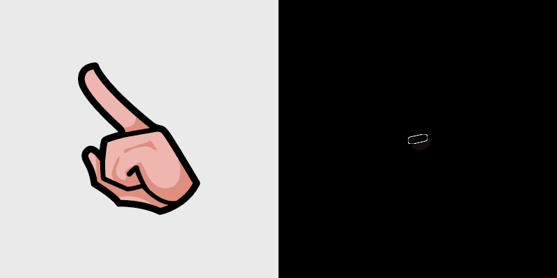 Richard Watterson Crewmate custom cursor pack preview for Chrome, Edge and Windows