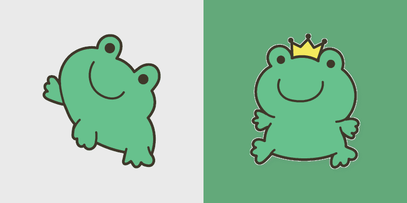 Mint Frog custom cursor pack preview for Chrome, Edge and Windows