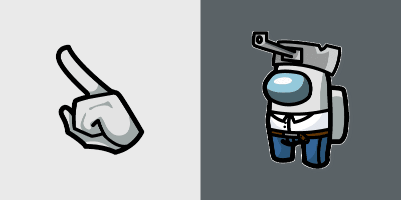 PvZ Crewmate custom cursor pack preview for Chrome, Edge and Windows