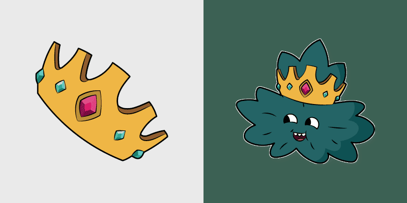 Custom Cursor Kingdom - The King of Leaves preview for Chrome, Edge and Windows