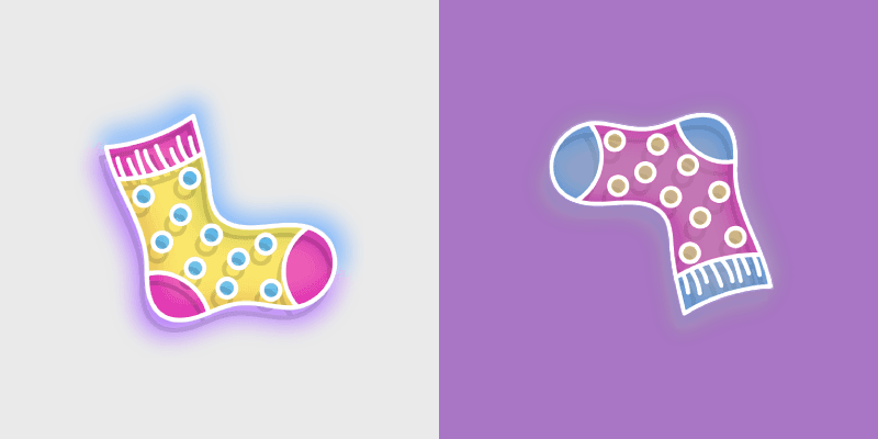 Neon Glow 1 Vibrant custom cursor pack preview for Chrome, Edge and Windows