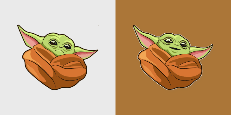 Beloved Star Wars Baby custom cursor pack preview for Chrome, Edge and Windows