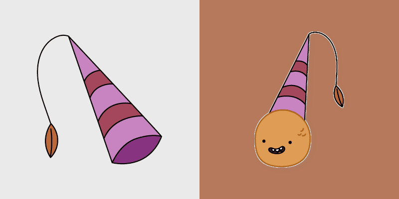 Peanut Princess custom cursor pack preview for Chrome, Edge and Windows