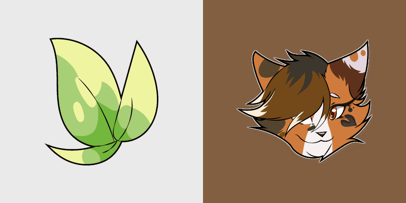 Warrior Cats Spottedleaf custom cursor pack preview for Chrome, Edge and Windows