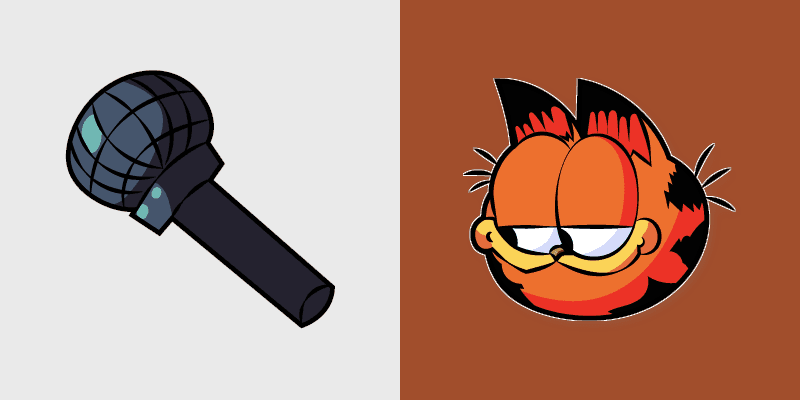Garfield custom cursor pack preview for Chrome, Edge and Windows