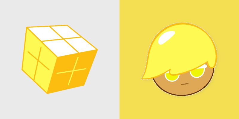 Cookie Run custom cursor pack preview for Chrome, Edge and Windows