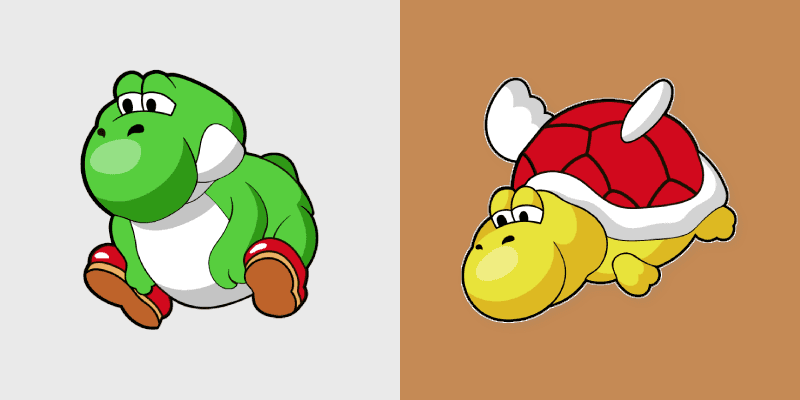 Yoshi Meme custom cursor pack preview for Chrome, Edge and Windows