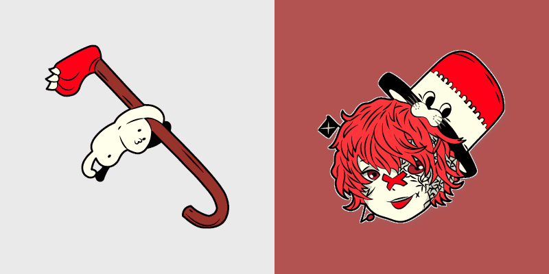 Cursor Pack - Vocaloid Fukase preview for Chrome, Edge and Windows