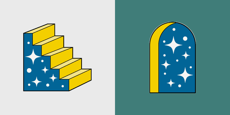 Mysterious Door custom cursor pack preview for Chrome, Edge and Windows