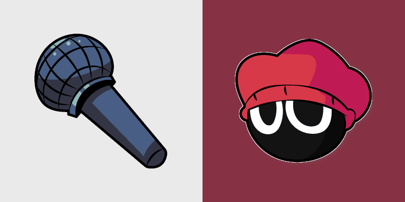 ninjamuffin99 custom cursor pack preview for Chrome, Edge and Windows