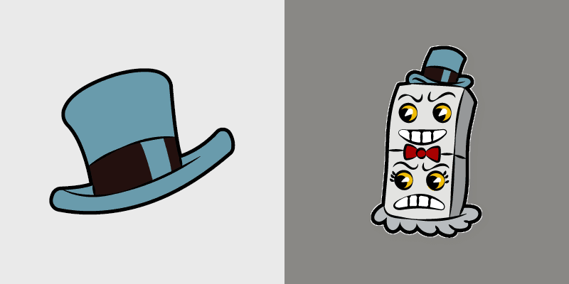 Cuphead Pip and Dot custom cursor pack preview for Chrome, Edge and Windows
