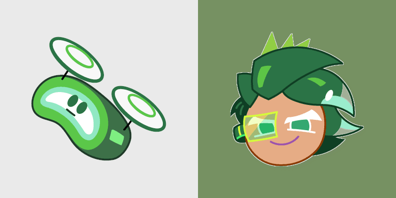 Cute Cursor Cookie Run custom cursor pack preview for Chrome, Edge and Windows