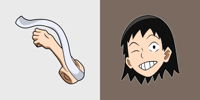 Deku Hero custom cursor pack preview for Chrome, Edge and Windows