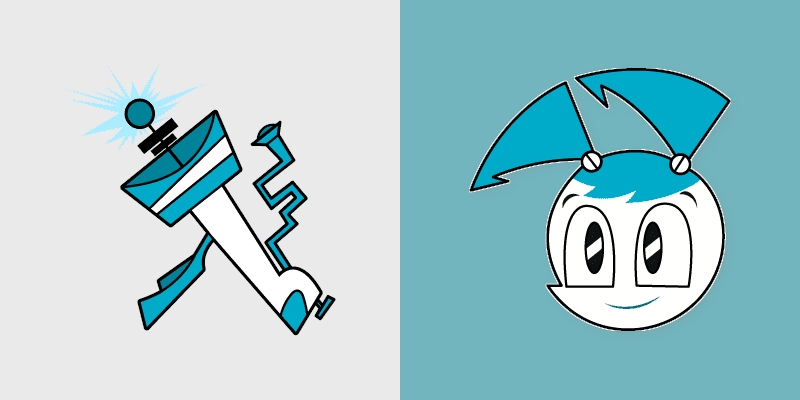 Jenny Wakeman XJ-9 custom cursor pack preview for Chrome, Edge and Windows