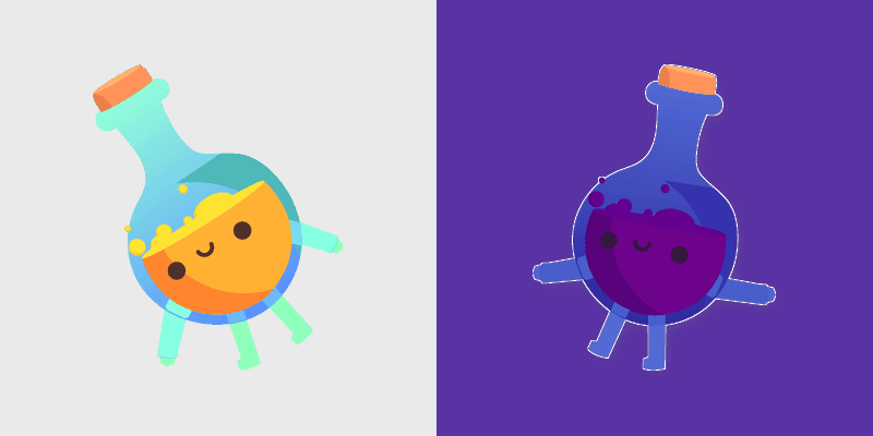Ooblets Lickzer & Gleamy custom cursor pack preview for Chrome, Edge and Windows