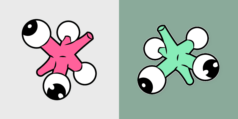 Cute Cursor Cuphead Collection custom cursor pack preview for Chrome, Edge and Windows