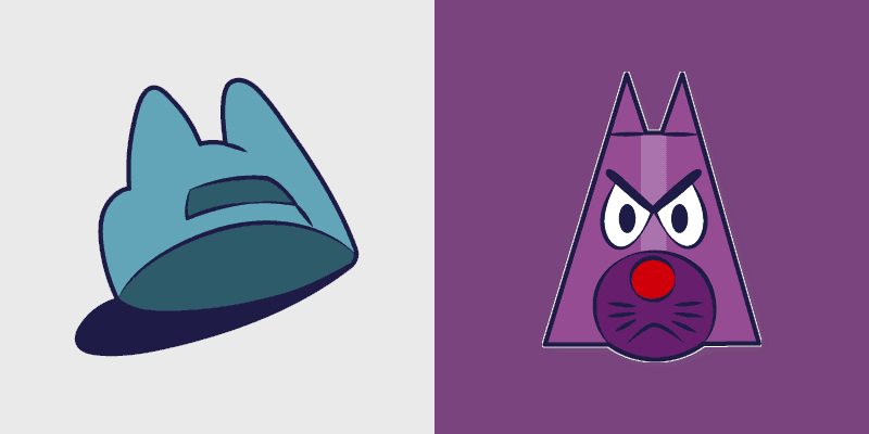 PaRappa the Rapper Custom Mouse custom cursor pack preview for Chrome, Edge and Windows