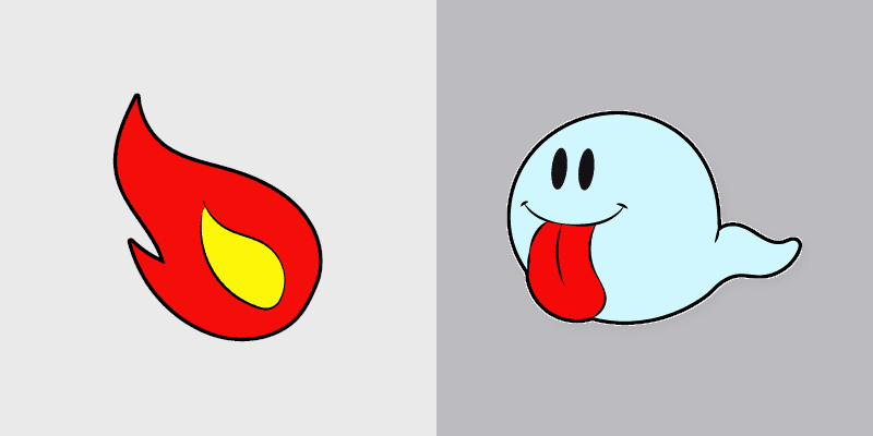 Kirby Style custom cursor pack preview for Chrome, Edge and Windows