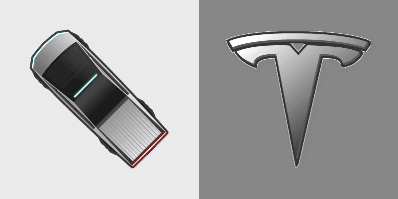 Tesla Cybertruck custom cursor pack preview for Chrome, Edge and Windows