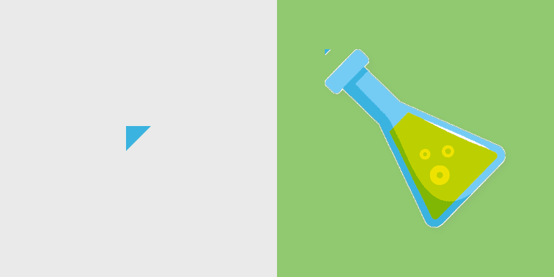 Conical Flask custom cursor pack preview for Chrome, Edge and Windows
