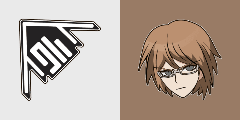 BY Danganronpa Togami custom cursor pack preview for Chrome, Edge and Windows