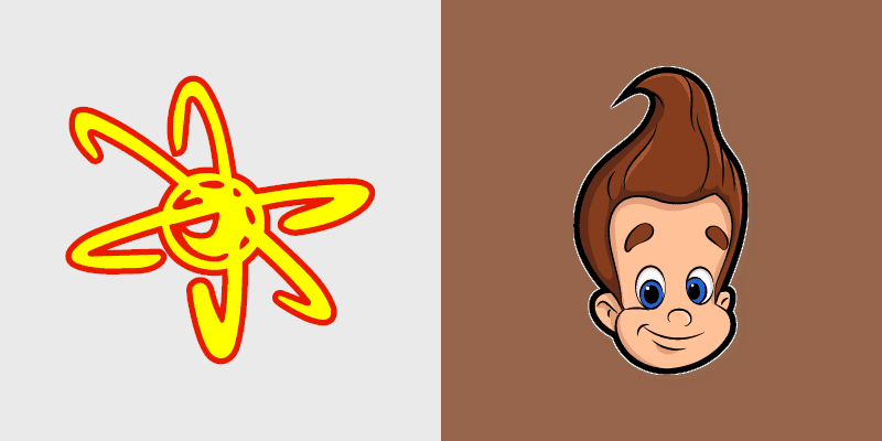 Jimmy Neutron custom cursor pack preview for Chrome, Edge and Windows