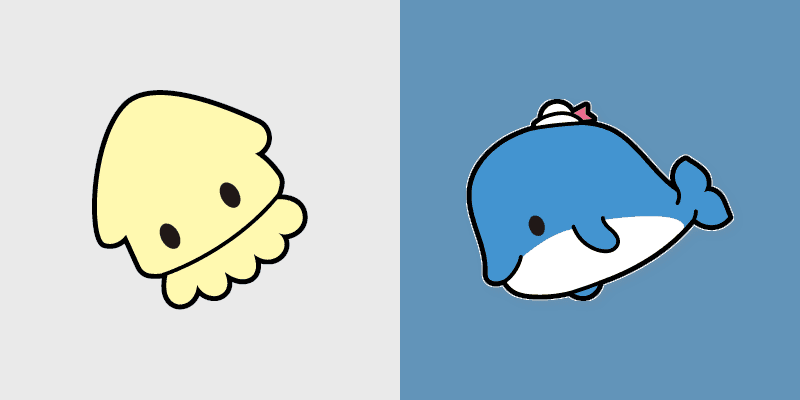 Captain Willy Whale custom cursor pack preview for Chrome, Edge and Windows