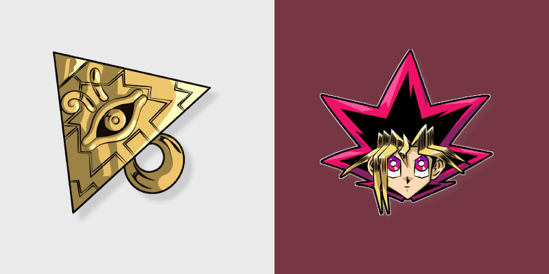 Yugi Muto Yu-Gi-Oh custom cursor pack preview for Chrome, Edge and Windows