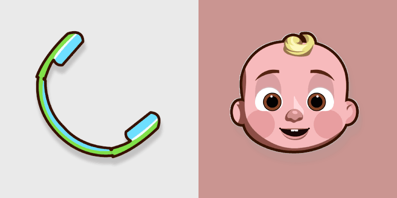 CoComelon custom cursor pack preview for Chrome, Edge and Windows