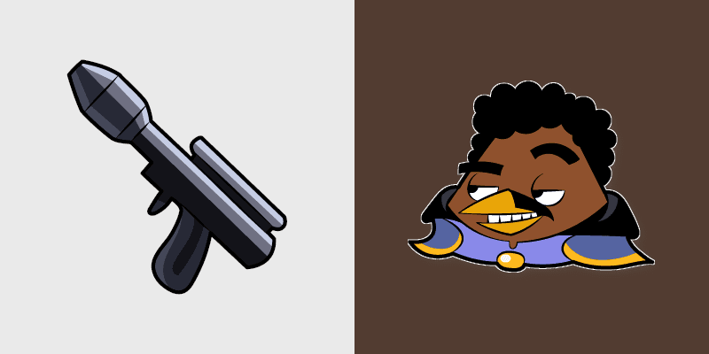 Lando's Cute Angry Birds Star Wars custom cursor pack preview for Chrome, Edge and Windows