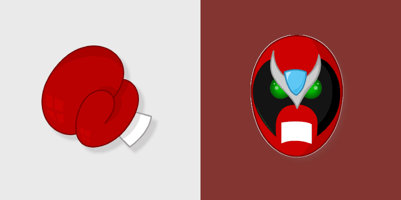 Strong Bad custom cursor pack preview for Chrome, Edge and Windows
