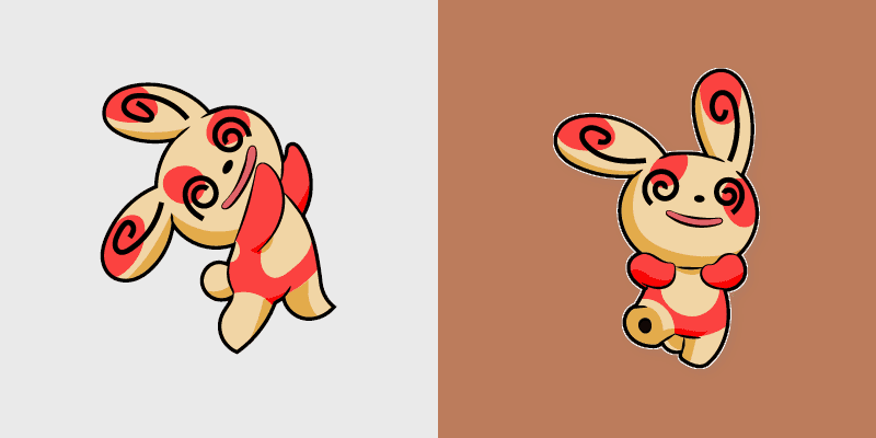 Spinda Solo custom cursor pack preview for Chrome, Edge and Windows