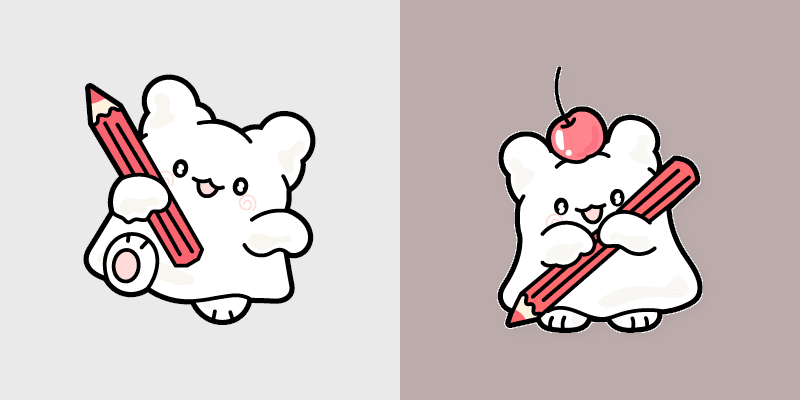 Hanamaruobake Ghost custom cursor pack preview for Chrome, Edge and Windows