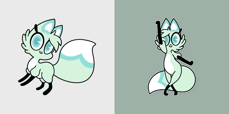 Chikn Nuggit Slushi custom cursor pack preview for Chrome, Edge and Windows