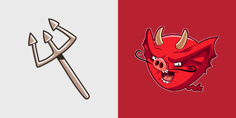 Angry Birds Beast Pig custom cursor pack preview for Chrome, Edge and Windows