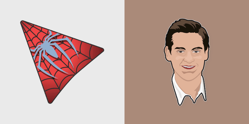 Tobey Maguire custom cursor pack preview for Chrome, Edge and Windows