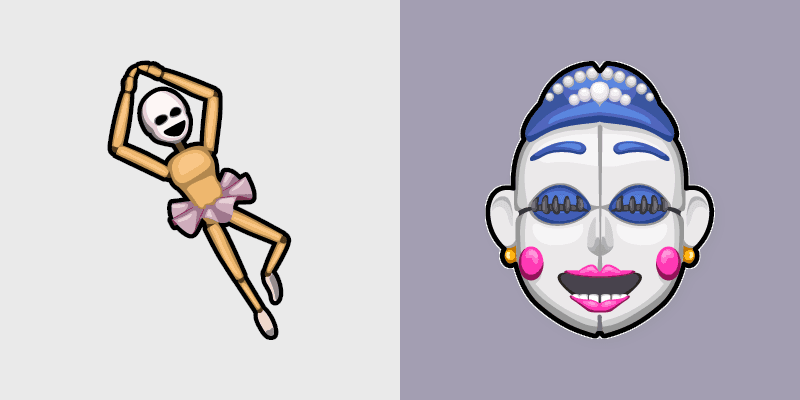 Night Shift FNAF custom cursor pack preview for Chrome, Edge and Windows