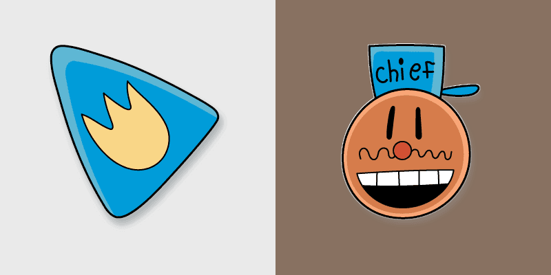 Dog Man Inspired custom cursor pack preview for Chrome, Edge and Windows