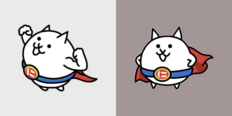 Battle Cats Custom Mouse custom cursor pack preview for Chrome, Edge and Windows