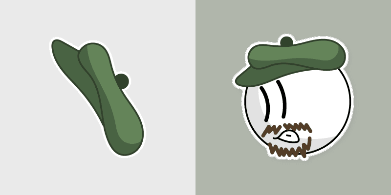 Jack S'tickeye custom cursor pack preview for Chrome, Edge and Windows