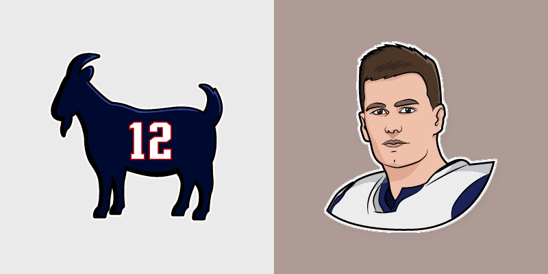 Tom Brady custom cursor pack preview for Chrome, Edge and Windows