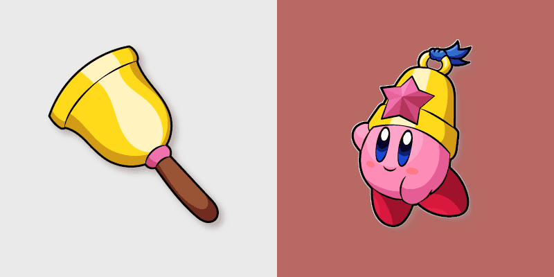 Kirby Bell custom cursor pack preview for Chrome, Edge and Windows