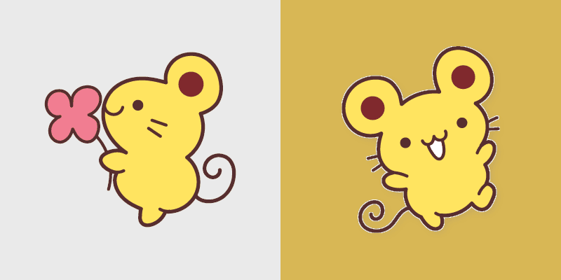 Scone the Mouse custom cursor pack preview for Chrome, Edge and Windows