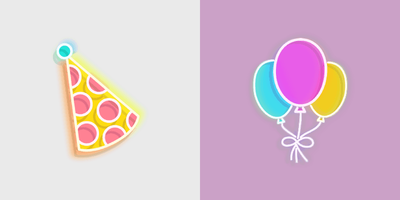 Neon Cute Mouse custom cursor pack preview for Chrome, Edge and Windows