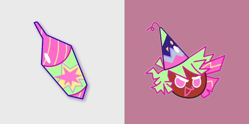 Firecracker Cookie custom cursor pack preview for Chrome, Edge and Windows
