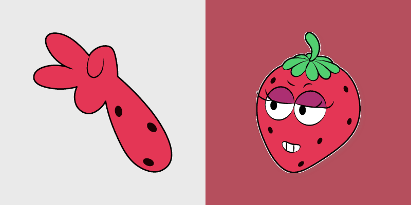 Drupe from OK K.O.! Let's Be Heroes custom cursor pack preview for Chrome, Edge and Windows