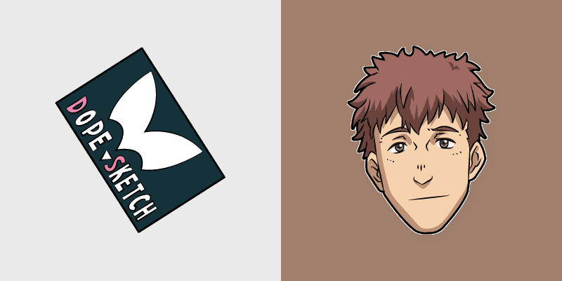 Shokichi Oka DOPE custom cursor pack preview for Chrome, Edge and Windows