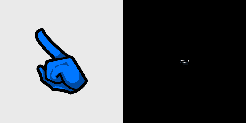Doraemon Crewmate custom cursor pack preview for Chrome, Edge and Windows