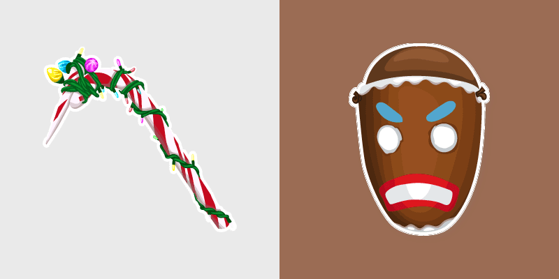 Merry Marauder Candy Axe custom cursor pack preview for Chrome, Edge and Windows