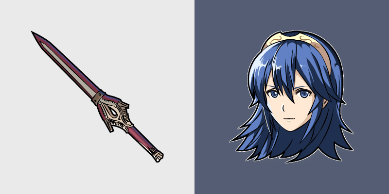 Marth Cursor Pack - Fire Emblem preview for Chrome, Edge and Windows